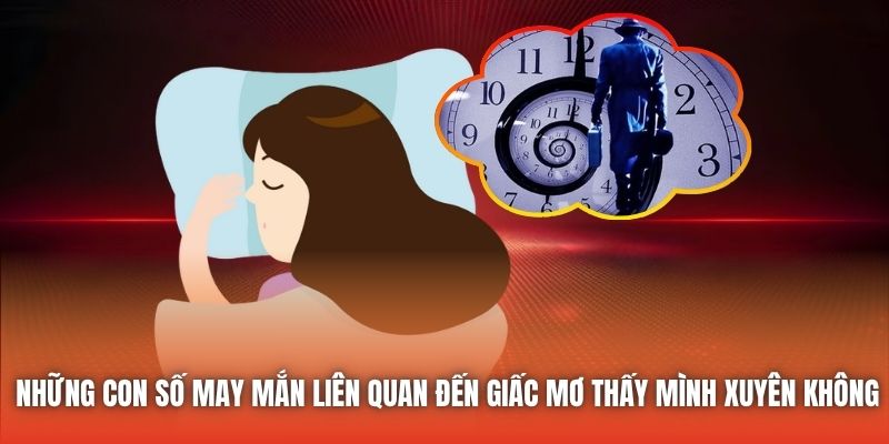 Những con số may mắn liên quan đến giấc mơ thấy mình xuyên không