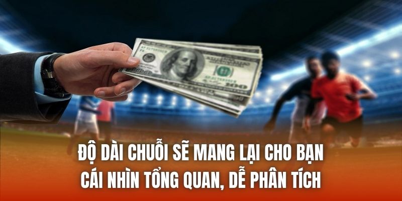 Độ dài chuỗi sẽ mang lại cho bạn cái nhìn tổng quan, dễ phân tích